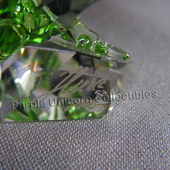 Swarovski Crystal SCS 2008 Panda Event Gecko ~ SIGNED by Designer #905541 - Picture 14 of 14